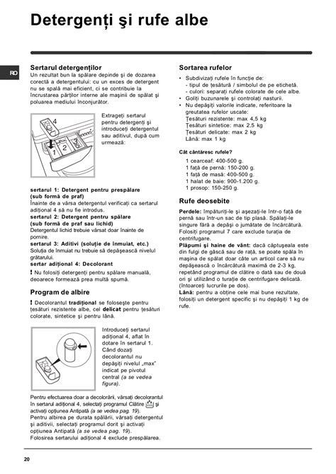 Manuale Indesit WISL 85 (Italiano .